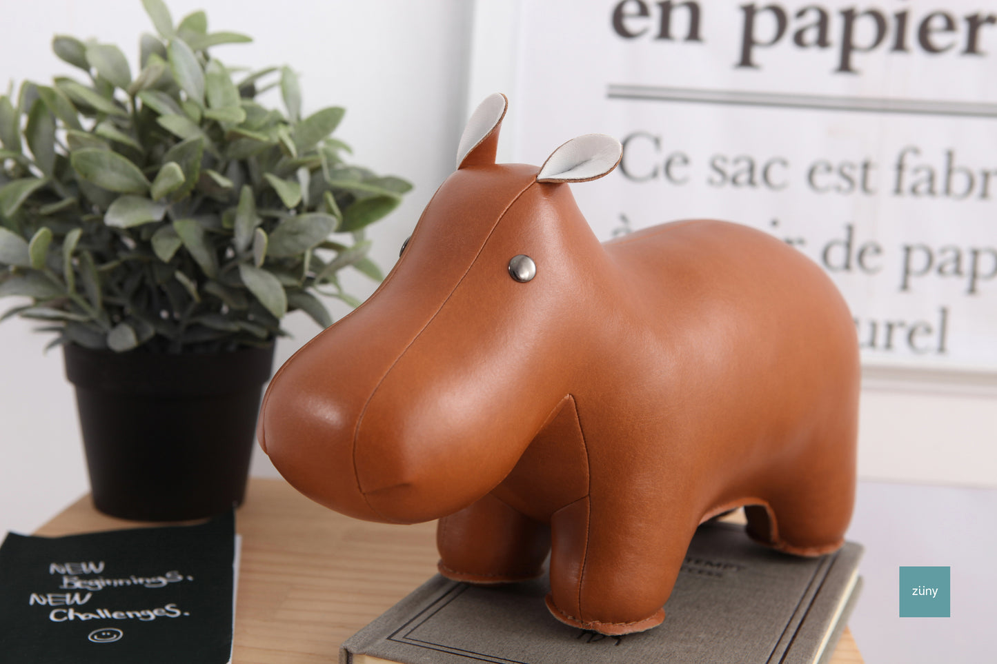 Hippo Paperweight