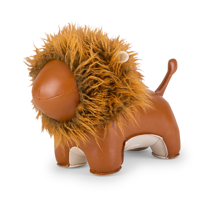 Lion Lino Bookend